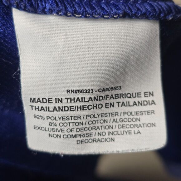 Nike Dri-Fit Men’s XXL Blue Polo Shirt Short Sleeve Button Pockets Athletic Golf - Picture 13 of 13